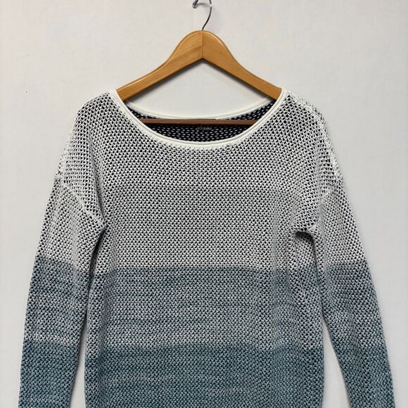 Vince Women Pullover Knit Sweater Size Medium Cotton C032 -15 - Picture 15 of 15